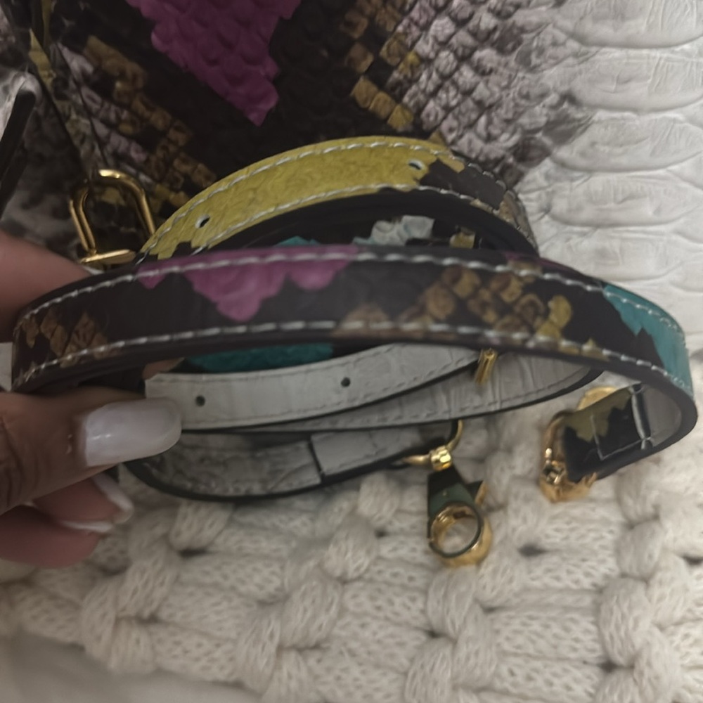 Multicolor Python Print Women Bag - Picture 9 of 9